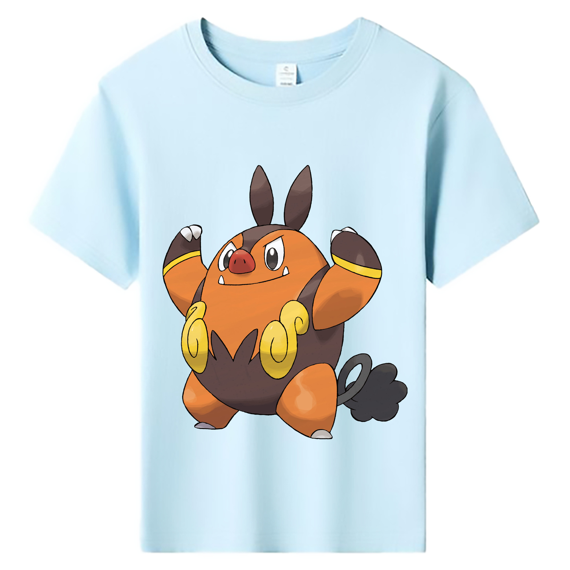 （画像用） ポケットモンスター Pokémon 綿100％キッズTシャツ（フロントプリント）